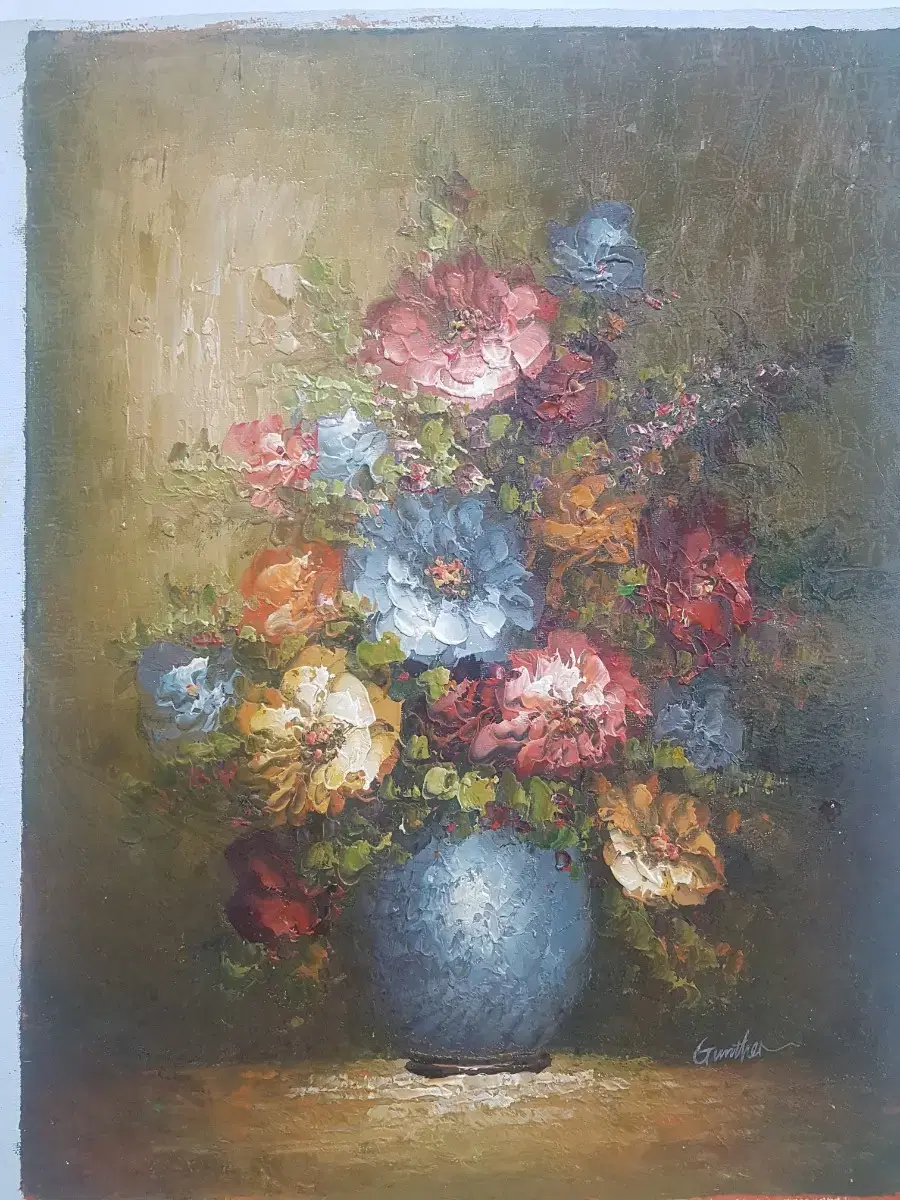 Flower still life 유화 그림 미술작품